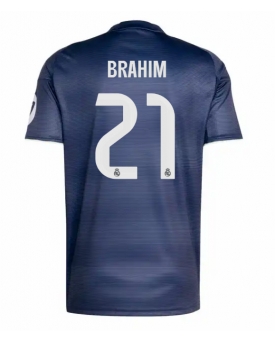 Billige Fotballdrakt Real Madrid Brahim Diaz #21 Replika Bortedrakt 2025-26 Kortermet Billige Fotballdrakt Real Madrid Brahim Diaz #21 Replika Bortedrakt 2025-26 Kortermet